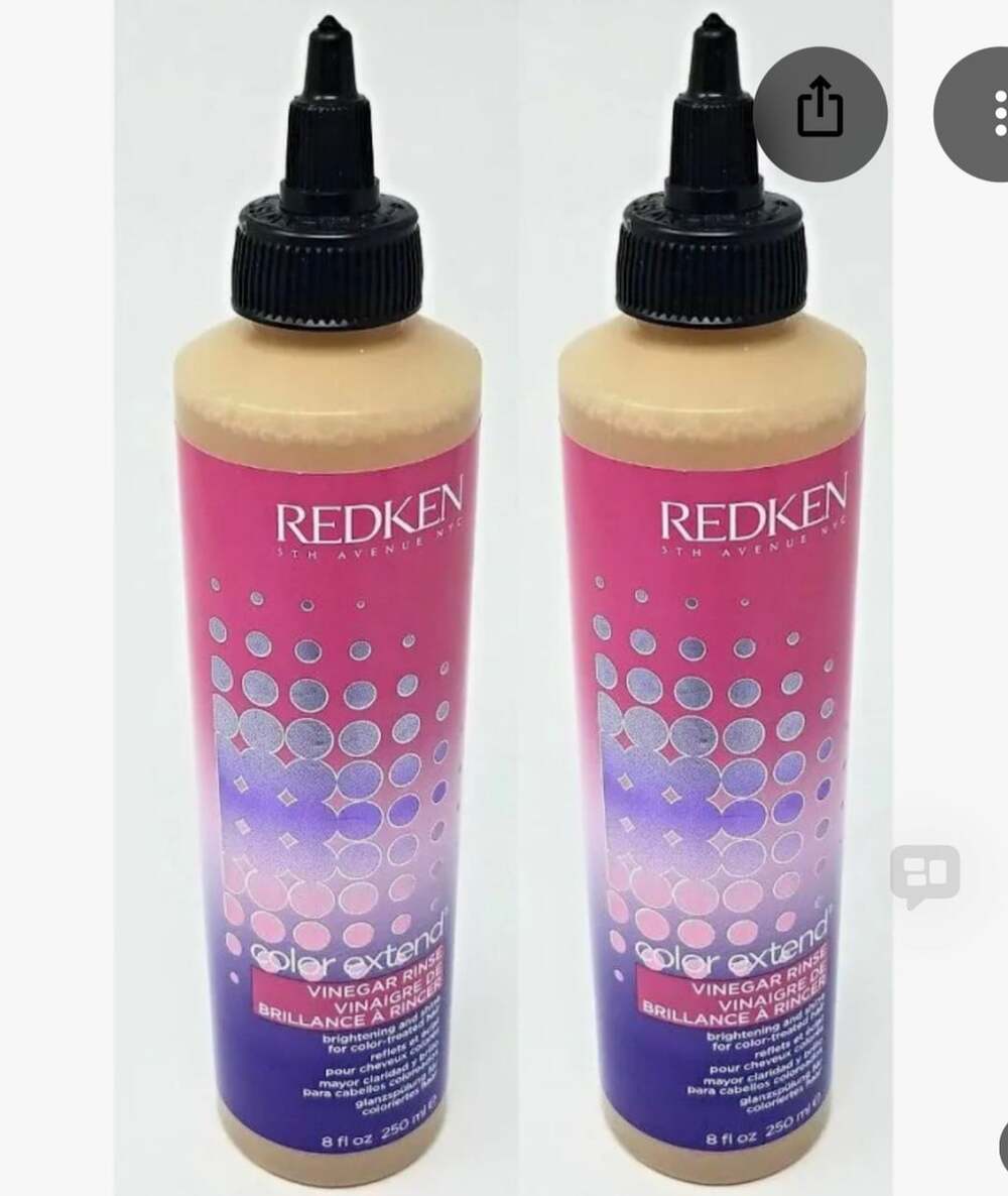 2 pack of Redken Color Extend Vinegar Rinse Brightening Hair Treatment